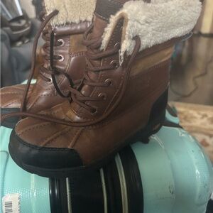 UGG Brown and Black Kids Boots